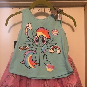 My little pony skirt and tank outfit